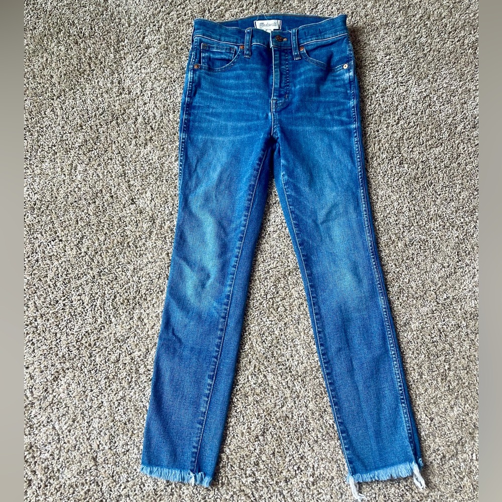 Madewell high-rise 10” skinny 26p